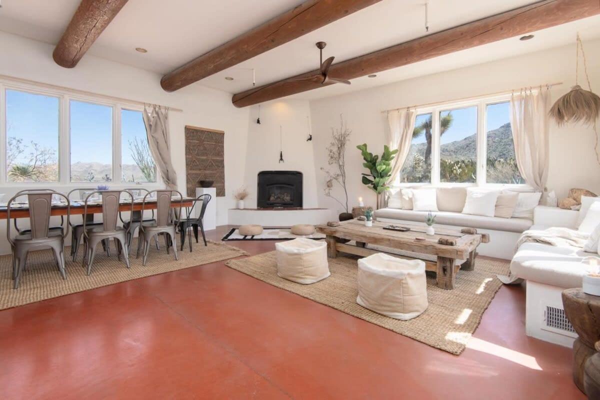 Renovated Lodge - Room 3 With Pool Access Joshua Tree Kültér fotó